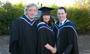 Pictured at the ICHAS Graduations held in the Castletroy Park Hotel Limerick were: Paul O'Brien, Limerick, Maria Fogerty, M.A. in Leadership & Management in Professional Practice, Limerick & Tony O'Brien, M.A. in Leadership & Management in Professional Practice Limerick Picture Credit Brian Gavin Press 22