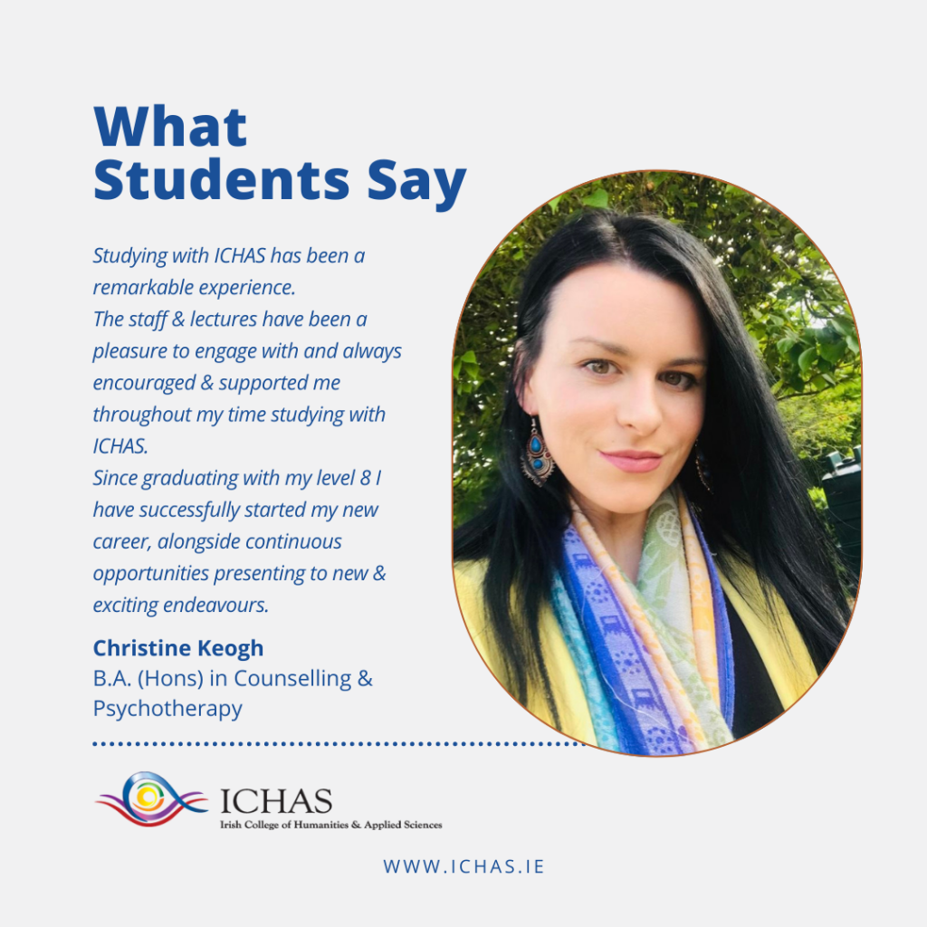 What Students Say Christine Keogh B.A. in Counselling & Psychotherapy