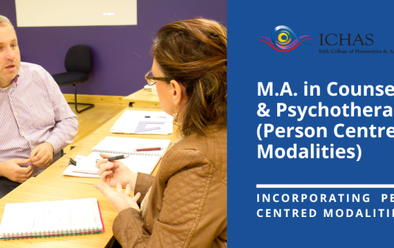 M.A. in Counselling & Psychotherapy (Person Centred Modalities)