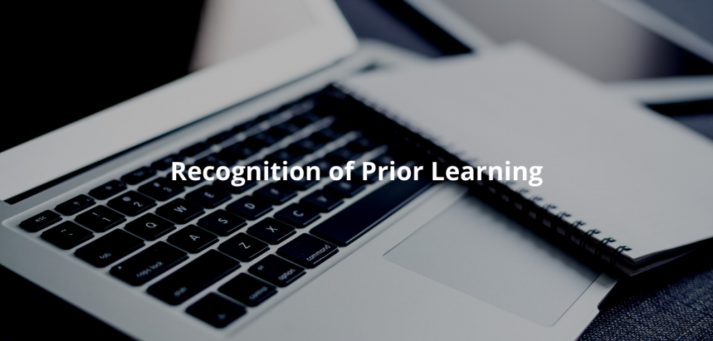 Recognition Of Prior Learning RPL - ICHAS