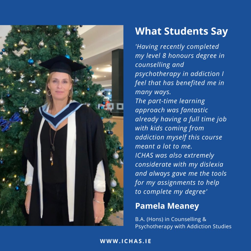 Pamela Meaney Pamela Meaney B.A. (Hons) in Counselling & Psychotherapy with Addiction Studies