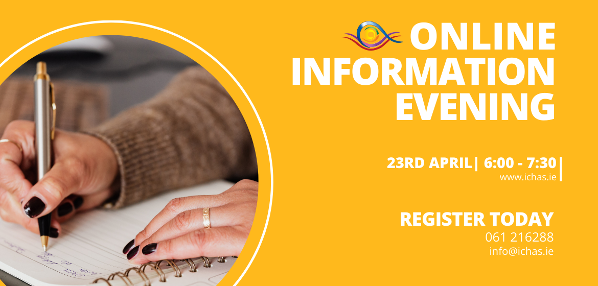 Online Information Evening 23rd April 6:00 - 7:30