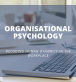 Organisational Psychology